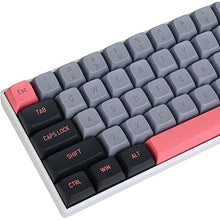 Load image into Gallery viewer, Owpkeenthy 8008 Keycaps Doubleshot PBT 160-Key CSA Profile with 6.25u 7u Spacebar for 75% Percent US/ISO Layout Mechanical Gaming Keyboard (CSA/8008)
