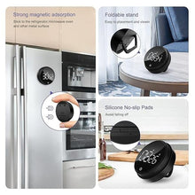 Load image into Gallery viewer, Magnetic Digital Kitchen Timer, Large LED Screen Timer with 3 Volume Levels, Short Time Egg Timer, Stopwatch, Digital Countdown Countup for Cooking, Baking, Sports, Studying etc.