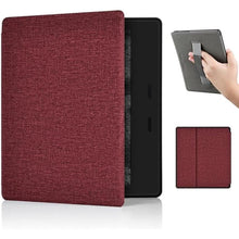 Load image into Gallery viewer, Zcooooool Kindle Oasis Fabric Cover (Hand Strap Designed) Case for 7" Kindle Oasis (10th & 9th Gen, 2019/2017) Anti-Slide Kindle Oasis Case