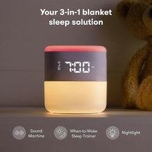 Load image into Gallery viewer, Frida Baby 3-in-1 Alarm Clock + Sound Machine + Nightlight | Wake Up Light Sunrise Alarm Clock, White Noise Soother, Sleep Trainer, Nursery + Toddler + Kids Bedroom (Bluetooth)