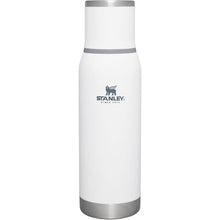Load image into Gallery viewer, Stanley Adventure-To-Go Vacuum Bottle 25 oz | Wide Mouth with Leakproof Cup Lid | Keep Drinks Hot or Cold | Packable for Travel | Insulated Stainless Steel Thermos | BPA-Free | Polar