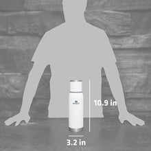 Load image into Gallery viewer, Stanley Adventure-To-Go Vacuum Bottle 25 oz | Wide Mouth with Leakproof Cup Lid | Keep Drinks Hot or Cold | Packable for Travel | Insulated Stainless Steel Thermos | BPA-Free | Polar