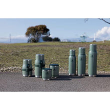 Load image into Gallery viewer, Stanley Adventure To-Go Food Jar 18 oz | Vacuum Insulated Thermos Food Container | Wide Mouth Screw On Lid | Packable for Travel | Stainless Steel with Leakproof Lid | BPA-Free | Hammertone Green