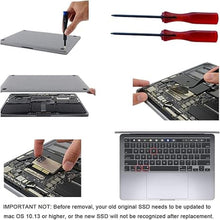 Load image into Gallery viewer, Dogfish 512GB SSD for MacBook PCIe Gen3x4 M.2 NVMe, Internal Solid State Drive Upgrade for MacBook Pro A1708 (2016-2017)