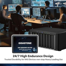 Load image into Gallery viewer, Gigastone 4TB NAS SSD Drive 24/7 Durable High Endurance RAID Data Storage Network Attached Storage 2.5" SATA Internal Solid State Hard Drives