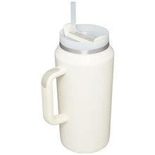 Load image into Gallery viewer, STANLEY Quencher H2.0 Tumbler with Handle & Straw 64 oz | Flowstate 3-Position Lid | Large Capacity for Travel & Sports | Insulated Stainless Steel Cup | BPA-Free | Cream