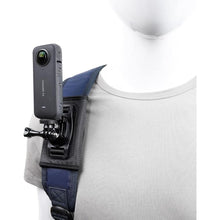 Load image into Gallery viewer, PellKing Camera Backpack Belt Mount for Insta360 One X4/X3/ One X2/ One R/Go 2 Compatible with GoPro Hero10 /9/8/7/6 and Other Action Camera, with 1/4 Adapter