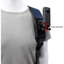 Load image into Gallery viewer, PellKing Camera Backpack Belt Mount for Insta360 One X4/X3/ One X2/ One R/Go 2 Compatible with GoPro Hero10 /9/8/7/6 and Other Action Camera, with 1/4 Adapter