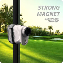 Load image into Gallery viewer, Gogogo Sport Vpro Magnetic Golf Rangefinder Holder Mount Strap, Adjustable Range Finder Strap/Holder/Band Fits Most Types, Strong Magnet for Easily Stick