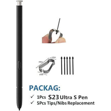 Load image into Gallery viewer, Galaxy S23 Ultra S Pen (with Bluetooth) Replacement for Samsung Galaxy S23 Ultra All Versions Stylus Touch S Pen with 5pcs Tips (Cream)