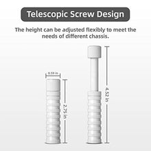 Load image into Gallery viewer, Ausvrkkit GPU Support Bracket - 2.75-4.52Inch GPU Sag Bracket with Non-Slip Sheet, Holder for Preventing Graphics Card Sag (White)