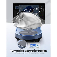 Load image into Gallery viewer, Dual Turntable Mouse Jiggler Silent Mechanical Movement with Random Function, Undetectable Mouse Mover, Timer, Keep Computer Awake