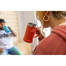 Load image into Gallery viewer, Stanley Stay-Chill Beer Stein 24 oz | Heavy Duty Big Grip Handle | Beer Tumbler Drink Cup, Holds 2 Cans | Insulated Stainless Steel Party Mug | BPA-Free