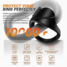 Load image into Gallery viewer, Heart-Shaped Ring Snuggies for Oura Ring Gen 3/4, 4PCS Silicone Protectors for Women, Anti-Scratch Gym & Daily Use (US4-14)