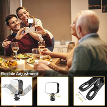 Load image into Gallery viewer, Ulanzi VL100X Selfie Light, Clip LED Light Panel for Phone/Laptop/Tablet/Computer, Bi-Color Portable Clip Camera Light with Dimmable 2500-6500K with 2000mAh Battery for Video Conference/Picture