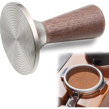 Load image into Gallery viewer, Espresso Tamper 54mm with Stainless Steel Ripple Base, Coffee Tamper 54mm Compatible with 54mm Breville Portafilter