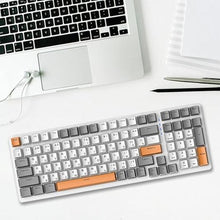 Load image into Gallery viewer, Russian Mechanical Gaming Keyboard 100 Keys, Ergonomics,RGB, Backlit, USB Wired Plug and Play Durable Portable 98% Allocation for PC Laptop, Style E
