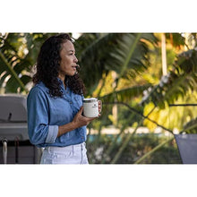 Load image into Gallery viewer, STANLEY Stay-Hot Camp Mug 12 oz | Press Fit Drink Through Lid | Cup for Coffee, Tea and Drinks | Insulated Stainless Steel Coffee Mug | BPA-Free | Cream Gloss