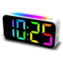 Load image into Gallery viewer, Loud Alarm Clocks for Bedrooms Heavy Sleepers, Digital Bedside Clock with Night Light, Large Display, Dual Alarm, Snooze, Dimmable for Kids Teens Boys Girls