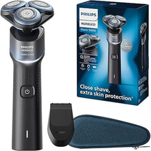Load image into Gallery viewer, Philips Norelco Shaver 5000X, Rechargeable Wet & Dry Shaver with Precision Trimmer and Storage Pouch, X5006/85