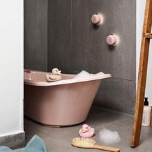 Load image into Gallery viewer, Alight Portable Bluetooth Speaker and Lamp, Water Resistant (IPX5), Up to 15 Hours of Rechargeable Wireless Play and Light, Wireless Speaker for iPhone and Android (Dusty Rose)