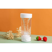 Load image into Gallery viewer, Shaker Bottles for Protein Shakes Mixes, Automatic Coffee Stirring Cup, Portable Mixer Cups and Blender Bottles Battery Powerful Mixer Cup 15 oz,Food grade material (White)