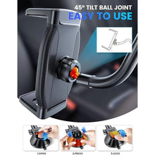 Load image into Gallery viewer, eSamcore Tablet Holder for car, 1.57" Extra Deep Clamp for iPad Holder for Car Dashboard Gooseneck iPad Car Mount Car Tablet Holder Windshield Suction Cup Mount for 6"-11" Tablet