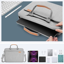 Load image into Gallery viewer, NIDOO Tablet Sleeve Shoulder Bag Carrying Case for 11" iPad Pro M2 / 10.9" 10.2" iPad 9 8/10.5" 10.9" iPad Air, Laptop Sleeve Protective Messenger Handbag for 10" Surface Go 3 / Samsung Galaxy Tab A8