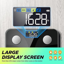 Load image into Gallery viewer, Scale for Body Weight and Fat Percentage, RunSTAR Digital Accurate Bathroom Smart Scale with Large Display, FSA&HSA Eligible 13 Body Composition Analyzer Sync App
