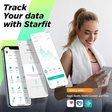 Load image into Gallery viewer, Scale for Body Weight and Fat Percentage, RunSTAR Digital Accurate Bathroom Smart Scale with Large Display, FSA&HSA Eligible 13 Body Composition Analyzer Sync App