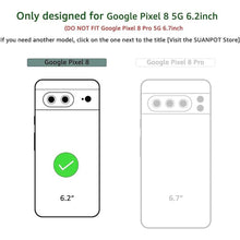 Load image into Gallery viewer, SUANPOT for Google Pixel 8 5G Wallet case with RFID Blocking Credit Card Holder,Flip Book PU Leather Protective Cover Women Men for Pixel 8 Phone case Wine Red