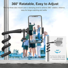 Load image into Gallery viewer, TELESIN Flexible Mount Clamp Camera Tripod Stand Stick Pole for GoPro Insta360 iPhone, Neck Holder Bike Motorcycle Tube Bar Attach Accessories for Go Pro Max Hero 12 11 10 9 8 Insta 360 DJI Action 3 4