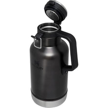 Load image into Gallery viewer, STANLEY Classic Easy-Pour Growler 64 oz | Keeps Beer Cold or Coffee Hot | Leakproof Steel Lined Lid and Easy to Carry Handle | Insulated Stainless Steel | BPA-Free | Charcoal Glow