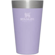 Load image into Gallery viewer, STANLEY Adventure Stacking Beer Pint Glass 16oz | Stackable Drinking Cup for Cold Beverages | Dishwasher Safe | Insulated Stainless Steel Tumbler | BPA-Free | Lavender