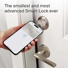 Load image into Gallery viewer, Level Lock+ Smart Lock Plus Apple Home Keys - Smart Deadbolt for Keyless Entry - Includes Key Fobs - Works with iOS, Android, Apple HomeKit (Satin Nickel)