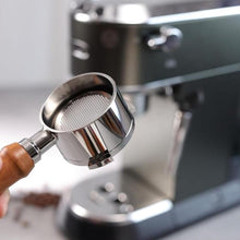 Load image into Gallery viewer, 51mm Bottomless Portafilter 3 ears Only for Delonghi Dedica EC680/EC685/EC785/EC820/EC850/EC860 | with Filter Basket and Wooden Handle
