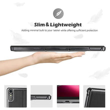 Load image into Gallery viewer, ProCase for Lenovo Tab P11 2nd Gen Case 11.5" (TB350FU / TB350XU) 2023 New, Slim Folio Protective Case Hard Shell Lightweight Stand Smart Cover for 11.5 inch Lenovo Tab P11 Gen 2 -Black