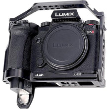 Load image into Gallery viewer, Foto4easy s5ii cage rig for Panasonic LUMIX S5II Mirrorless Camera,Includes Dual Universal Side Wooden Handle