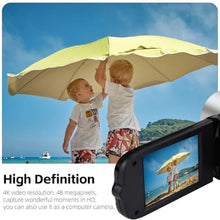 Load image into Gallery viewer, Video Camera Camcorder, 1080P 16MP DV Camera Vlogging Recorder, 2.7in TFT 270 Degree Rotatable 16X Zoom Digital YouTube Camera for Teens Students Boys Girls Gift (Red)
