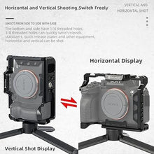 Load image into Gallery viewer, Easy Hood Camera Cage for Sony Alpha 7RIII / A7RII / Alpha 7 IV (ILCE-7M4 /A7M4) / Alpha 7 III (ILCE-7M3/?7 III/Alpha 7 II (ILCE-7M2/?7 II) Camera