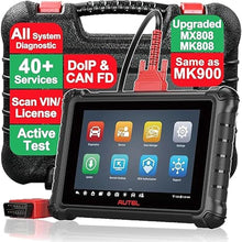 Load image into Gallery viewer, Autel MX900 MK900 OBD2 All System Diagnostic Scanner, Same as MK900BT, Upgraded MK808S MK808BT MX808 MX808S MK808Z, Bi Directional Scan Tool, 40+ Service, DoIP/CAN FD, 3000+ Active Tests, FCA SGW