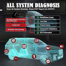 Load image into Gallery viewer, Autel MX900 MK900 OBD2 All System Diagnostic Scanner, Same as MK900BT, Upgraded MK808S MK808BT MX808 MX808S MK808Z, Bi Directional Scan Tool, 40+ Service, DoIP/CAN FD, 3000+ Active Tests, FCA SGW