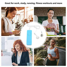 Load image into Gallery viewer, Portable MP3 Player, Lossless Sound MP3 Music Player Support Up to 64GB Mini Music Player for Students Running Travel (Blue)