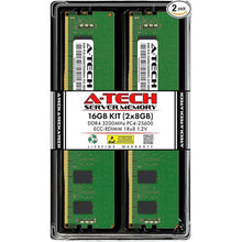 Load image into Gallery viewer, A-Tech 16GB Kit (2x8GB) DDR4 3200MHz PC4-25600 ECC RDIMM 1Rx8 Single Rank 1.2V ECC Registered DIMM 288-Pin Server & Workstation RAM Memory Upgrade Modules (A-Tech Enterprise Series)