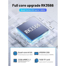 Load image into Gallery viewer, RG353VS Retro Linux System Video Handheld Game Console 3.5" IPS Screen RK3566 64bit Game Player 64G TF Card Built-in 4450 Classic Games Bluetooth 4.2 and 5G WiFi