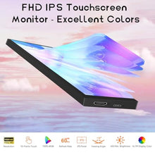 Load image into Gallery viewer, 8.8 Inch Small Touchscreen Monitor, PC Temperature Display, PC Sensor Panel Display, IPS USB Mini Screen for Raspberry Pi, AIDA64 CPU RAM Data Temperature Monitor for ARGB Computer Case