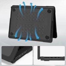 Load image into Gallery viewer, MOSISO Compatible with MacBook Pro 14 inch Case 2025-2021 M4 M3 M2 M1 A3112 A3185 A3401 A2918 A2992 A2779 A2442, Soft TPU Bumper Anti-Scratch Hard Case&Keyboard Skin&Screen Film&Pouch, Black