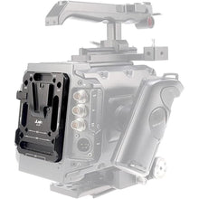 Load image into Gallery viewer, Foto4easy Universal V Mount Battery Plate, Aluminum V-Lock Battery Mount Plate with 15mm Rod Clamp, Built-in M3&M4 and 1/4" Thread Hole Quick Release Plate
