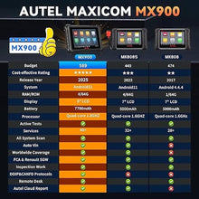 Load image into Gallery viewer, Autel MaxiCheck MX900 OBD2 Scanner, Upgrade of MK808S MX808S MK808BT MK808Z, Same Function as MaxiCOM MK900 MK900BT All System Diagnostic Scan Tool for Cars, 40+ Reset Services, Autos Maxisys Tool