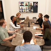 Load image into Gallery viewer, IPEVO Totem 360, Panoramic 360-Degree Conference Camera, USB-C Plug'n'Play, Multiple AI Mode, w/Speaker, Microphone & Noise Reduction, Human-Eye Experience by Four Lens Stitched Display, Zoom & Teams